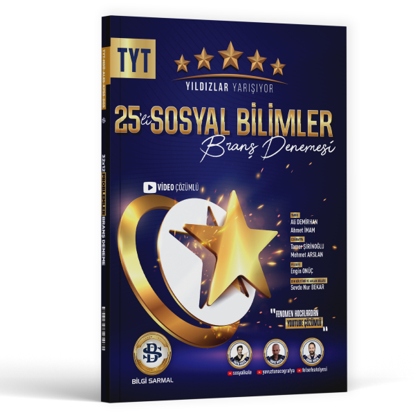 YILDIZLAR YARŞ.TYT DENEME 25Lİ SOSYAL BİLM - 25-26